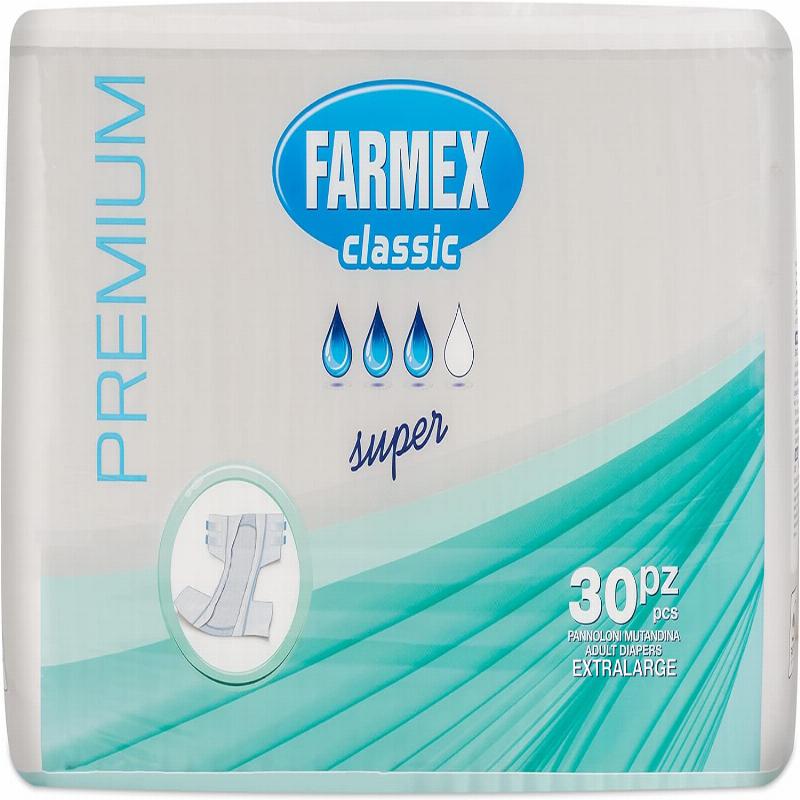 Підгузки для дорослих FARMEX Classic SUPER - розмір XL